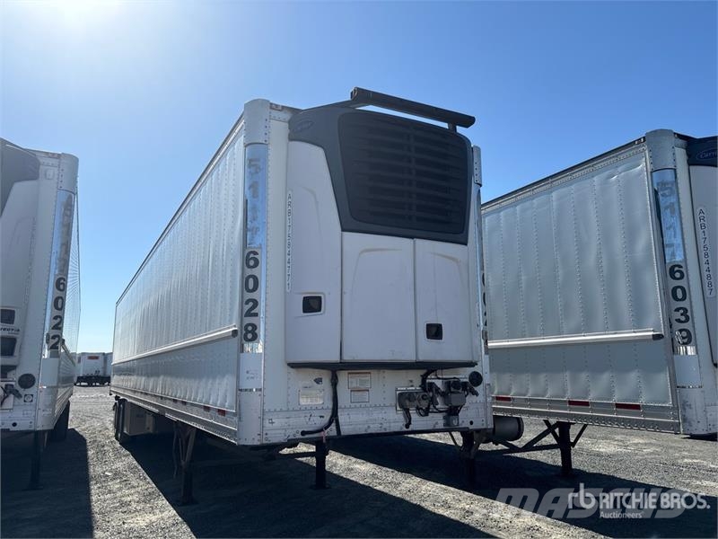 CIMC 1RMR50.5 51 ft x 102 in T/A Curtain Side Refrigera Hladilne polprikolice