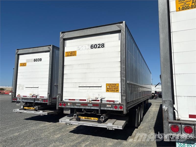 CIMC 1RMR505 51 ft x 102 in T/A Multi -Temp Refrigerate Külmikpoolhaagised