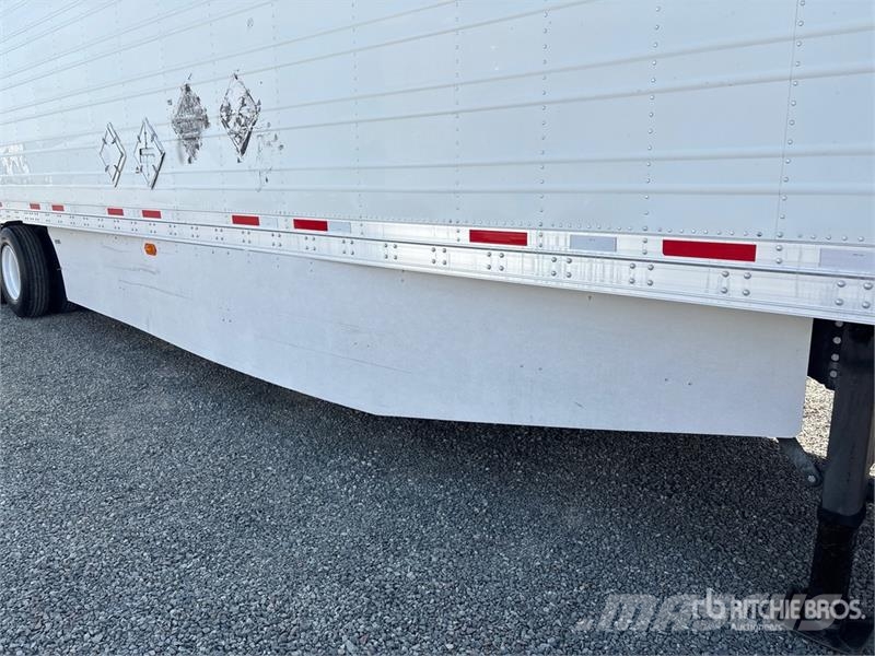 CIMC 53 ft x 102 in T/A Refrigerated Trailer نصف مقطورات بدرجة حرارة قابلة للضبط