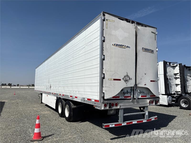 CIMC 53 ft x 102 in T/A Refrigerated Trailer نصف مقطورات بدرجة حرارة قابلة للضبط
