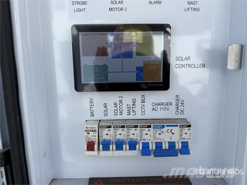  Clearview Towers HiSolo 6 ft S/A Solar S/A Securit Zemie treileri