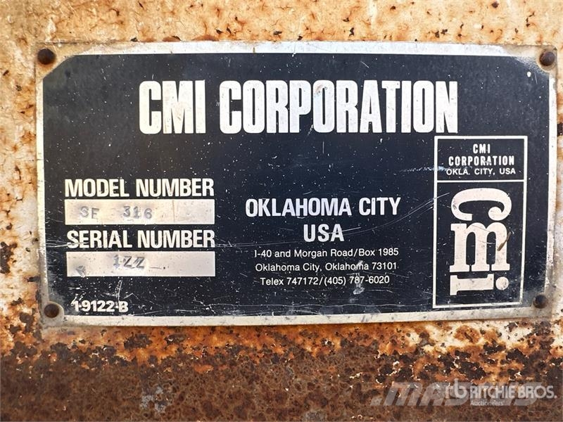 CMI SE316 7 ft x 39 ft 7 ft x 39 ft 30 in Conveyor Agg Outros Florestal