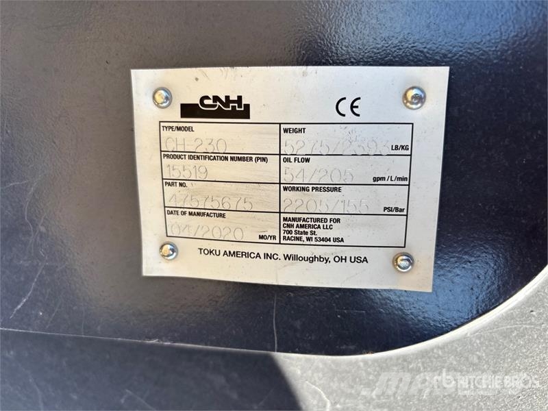 CNH CH-230 98 in Hydraulic Breaker - Fits Case Hammer / Brecher