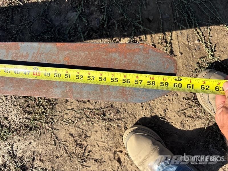 CNHI 60 in Q/C Wheel Loader Forks - Fits Case 721 Forks