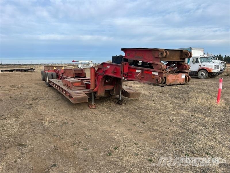 Columbia 65 ton T/A Removable Gooseneck Lowboy Trailer Nizki nakladalci
