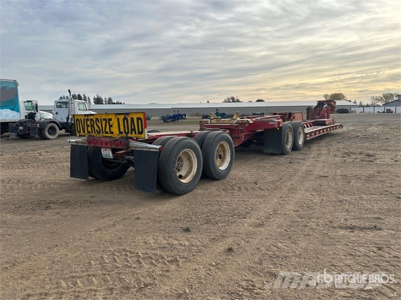 Columbia T/A Lowboy Trailer Maskinhenger