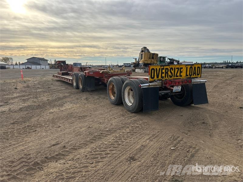 Columbia T/A Lowboy Trailer Maskinhenger