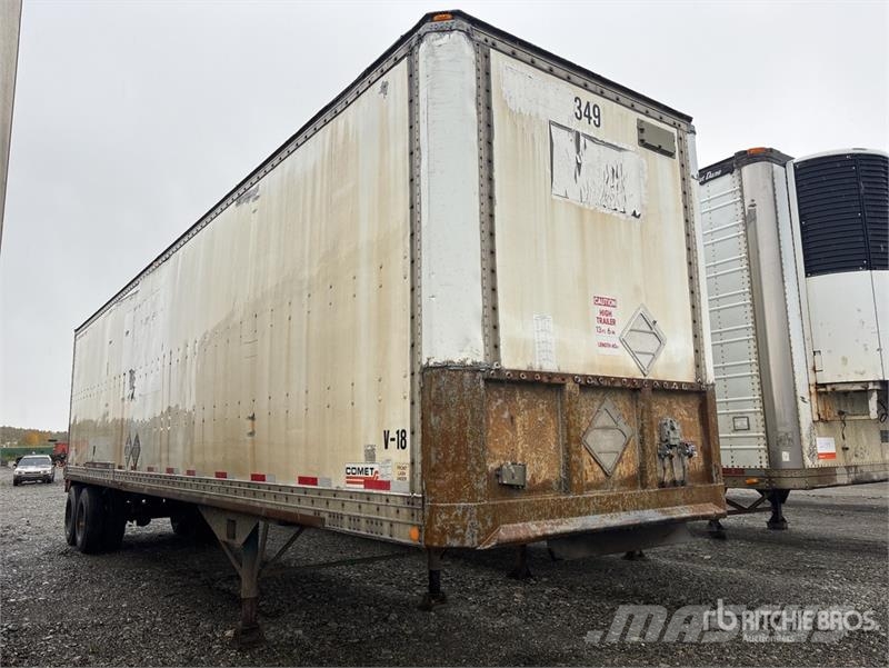 Comet 40 ft x 96 in T/A Van Trailer Przyczepy ze skrzynią zamkniętą