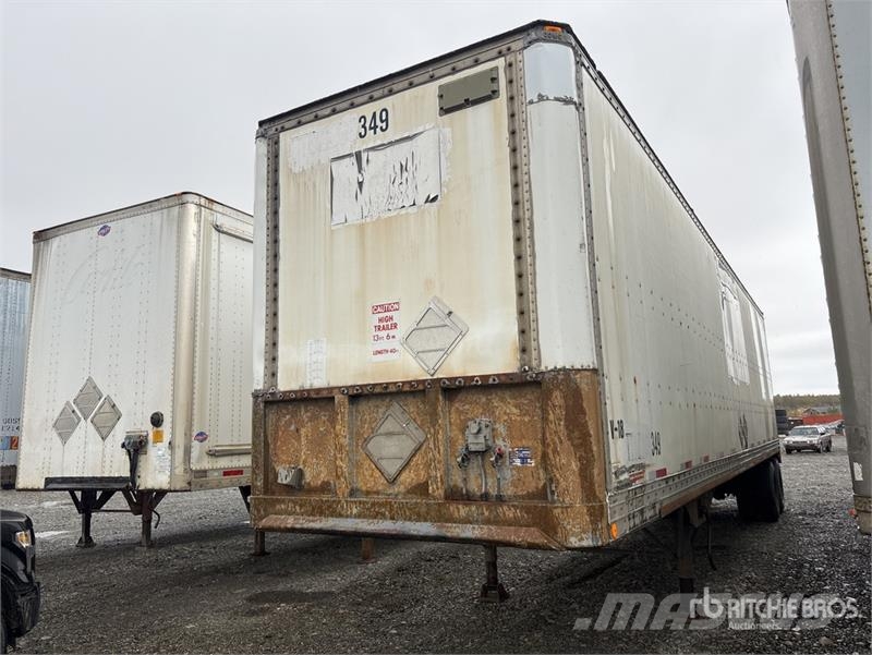 Comet 40 ft x 96 in T/A Van Trailer Przyczepy ze skrzynią zamkniętą