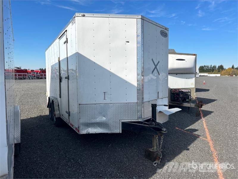 Continental 16 ft T/A Enclosed Trailer Prikolice sa sandukom