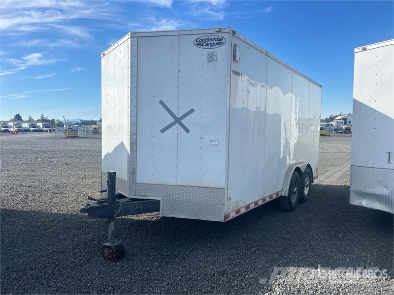 Continental Cargo VHW8816TAZ 16 ft T/A Enclosed Trailer Prikolice zabojniki