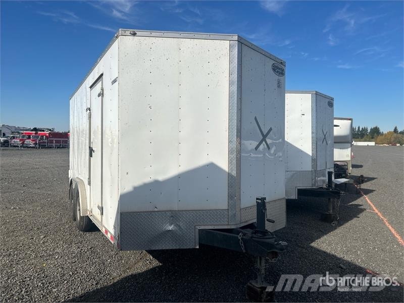 Continental Cargo VHW8816TAZ 16 ft T/A Enclosed Trailer Prikolice zabojniki