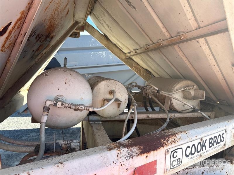 Cook 20 ft S/A Lead Belly Dump Trailer Remorque benne