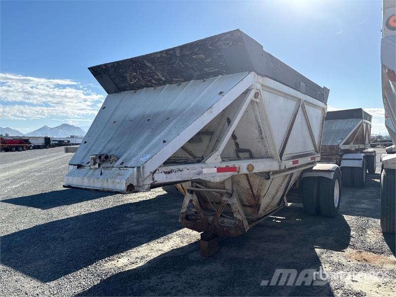 Cook 20 ft S/A Lead Belly Dump Trailer Remorque benne