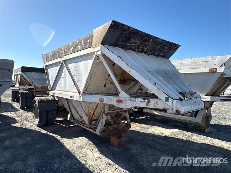 Cook 20 ft S/A Lead Belly Dump Trailer Remorque benne
