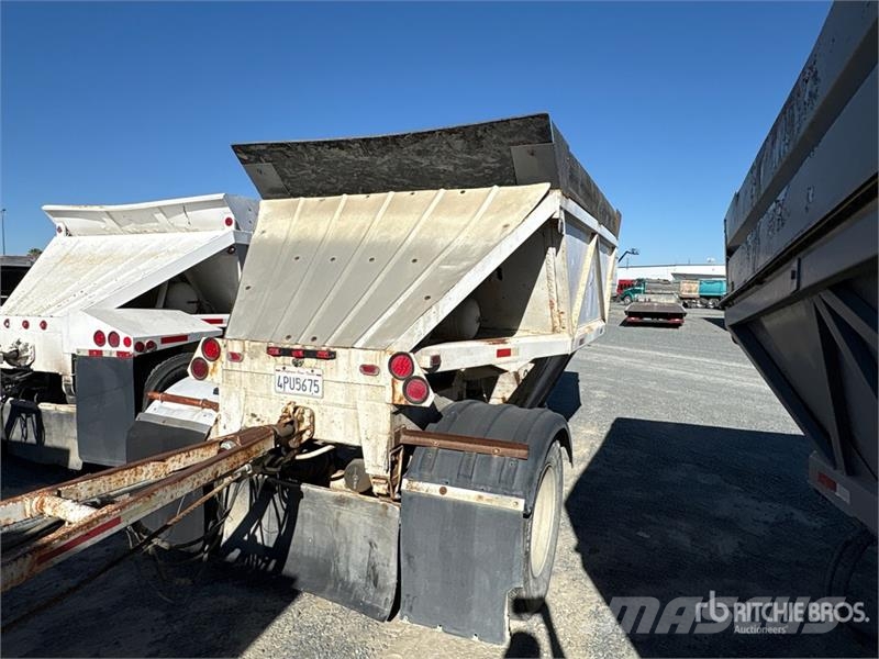 Cook 20 ft S/A Lead Belly Dump Trailer Remorque benne