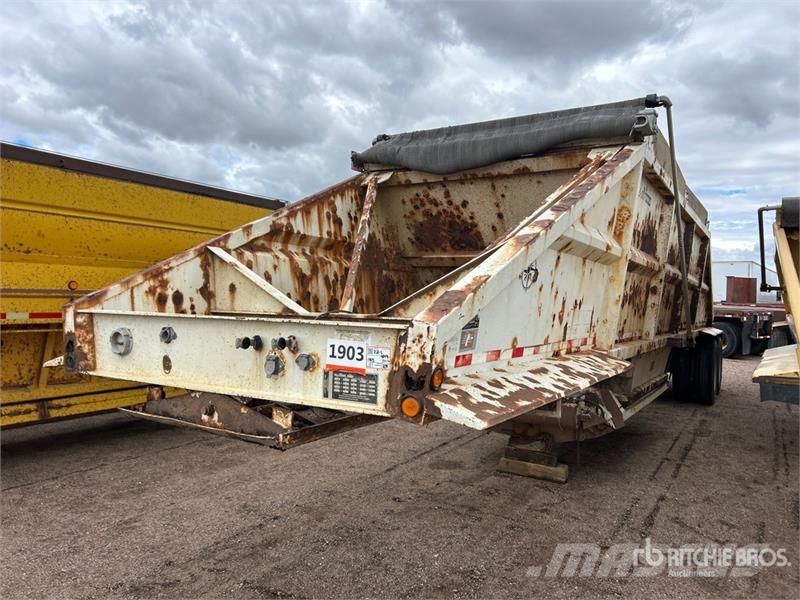 Corn Belt Mfg., Inc. 6-3802 40 ft T/A Belly Dump Traile Tipper trailers