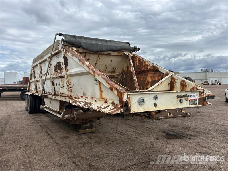 Corn Belt Mfg., Inc. 6-3802 40 ft T/A Belly Dump Traile Tipper trailers