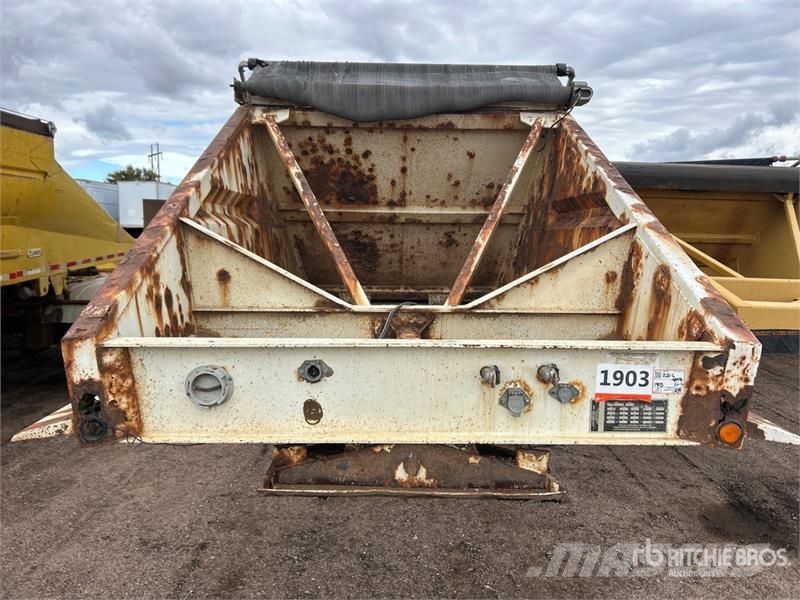 Corn Belt Mfg., Inc. 6-3802 40 ft T/A Belly Dump Traile Tipper trailers