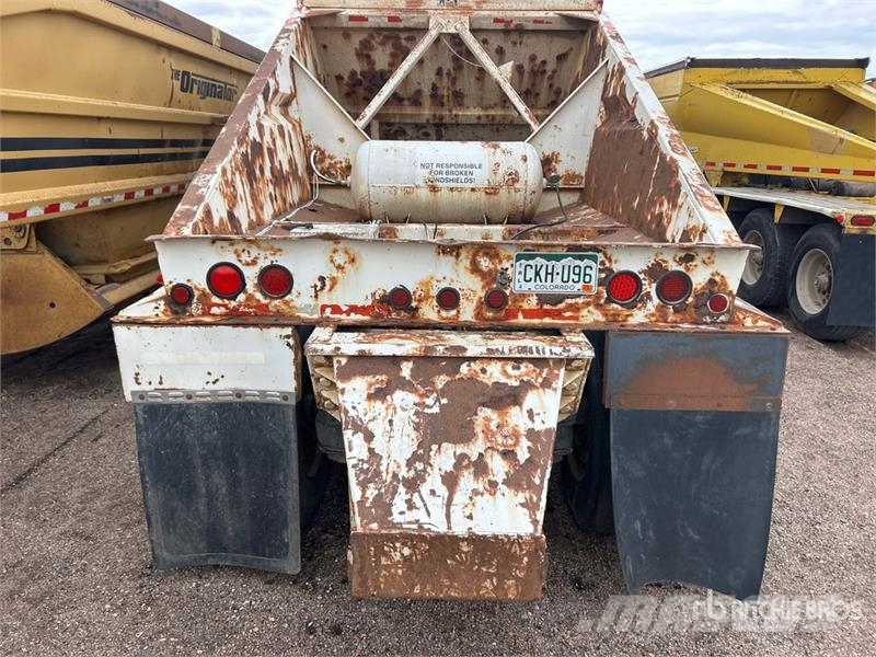 Corn Belt Mfg., Inc. 6-3802 40 ft T/A Belly Dump Traile Tipper trailers
