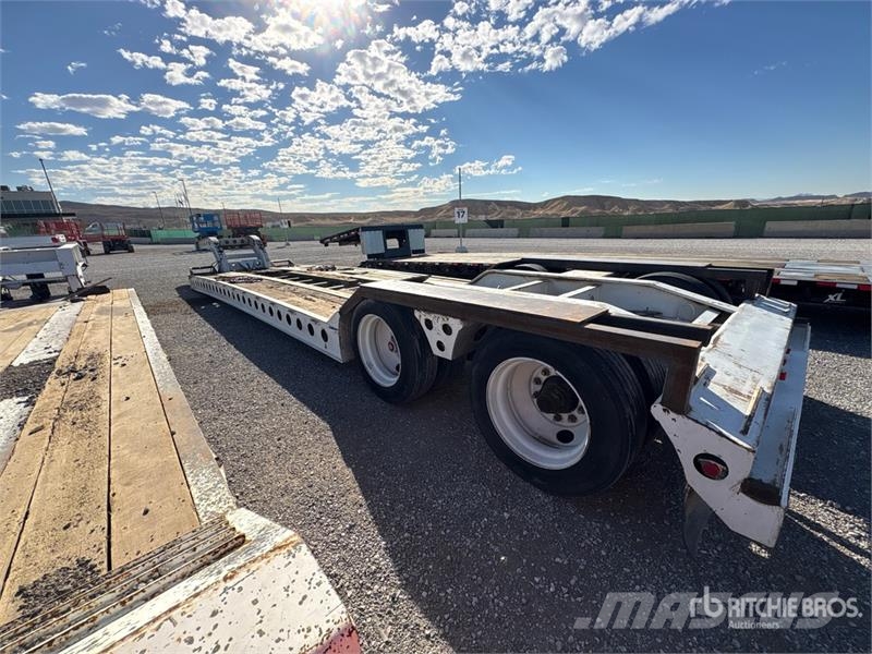 Cozad T/A Removable Gooseneck Lowboy Trailer Niski utovarivači