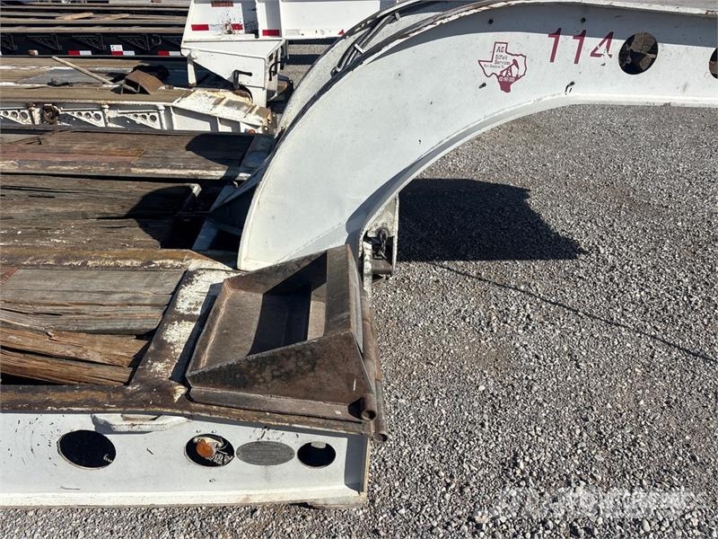 Cozad T/A Removable Gooseneck Lowboy Trailer Niski utovarivači
