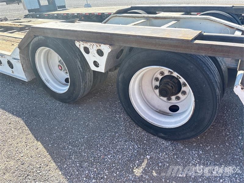 Cozad T/A Removable Gooseneck Lowboy Trailer Niski utovarivači