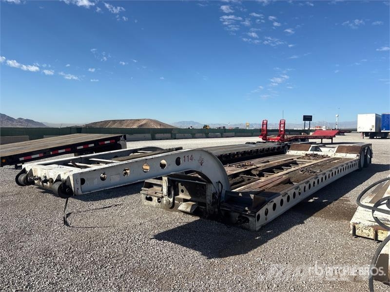 Cozad T/A Removable Gooseneck Lowboy Trailer Niski utovarivači