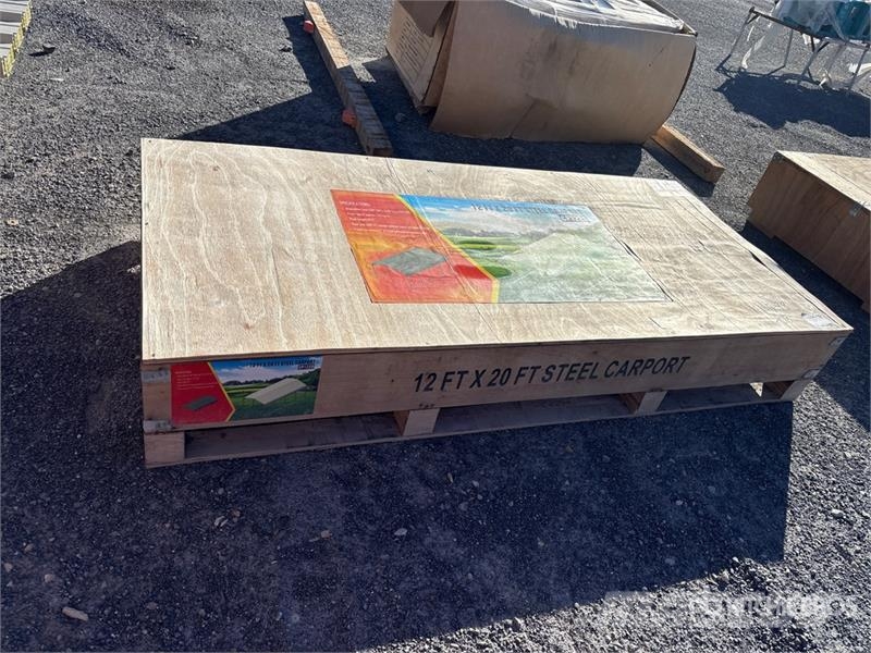 CP1220 12 ft x 20 ft Carport (Unused) Konstrukcje stalowe