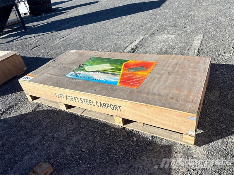 CP1220 12 ft x 20 ft Carport (Unused) Konstrukcje stalowe