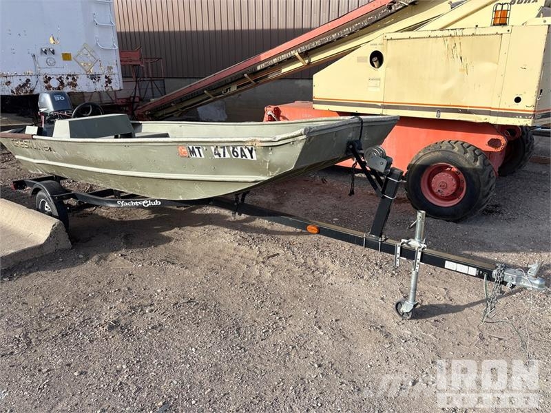 Crestliner Cr1448tsts 14 ft Fishing Boat w/2006 HL munkacsónakok/uszályok