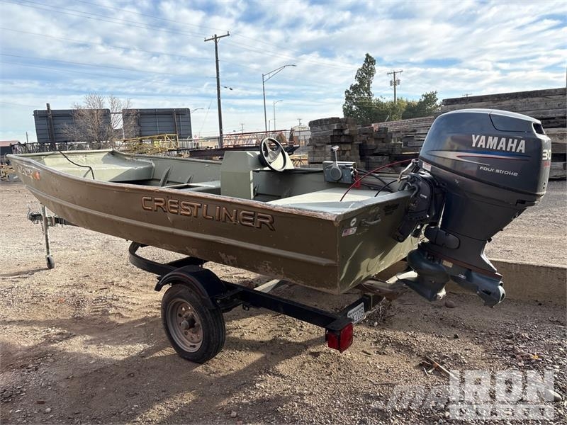 Crestliner Cr1448tsts 14 ft Fishing Boat w/2006 HL munkacsónakok/uszályok
