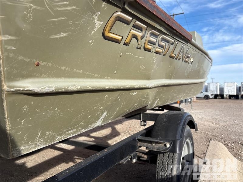 Crestliner Cr1448tsts 14 ft Fishing Boat w/2006 HL munkacsónakok/uszályok