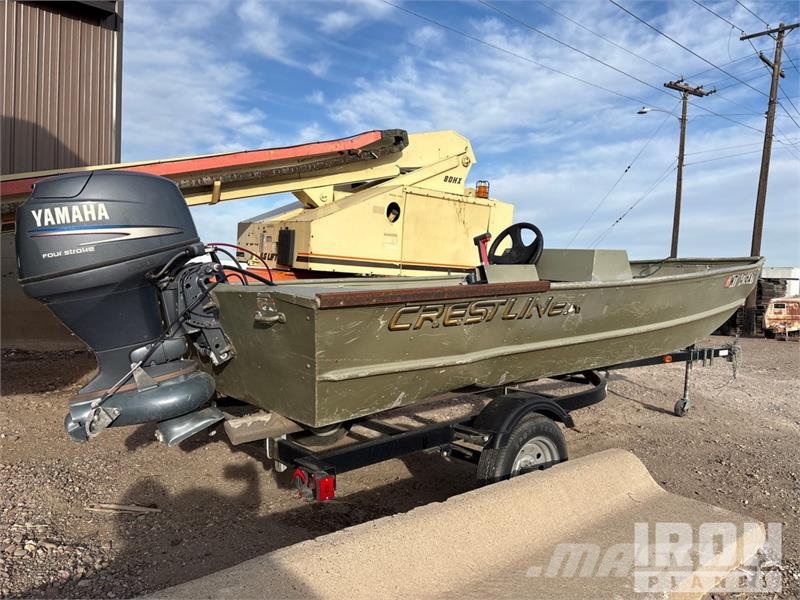 Crestliner Cr1448tsts 14 ft Fishing Boat w/2006 HL munkacsónakok/uszályok