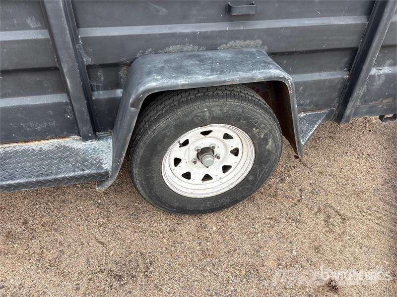 Croft 10 ft S/A Equipment Trailer Autotransportanhänger