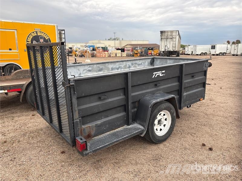 Croft 10 ft S/A Equipment Trailer Autotransportanhänger