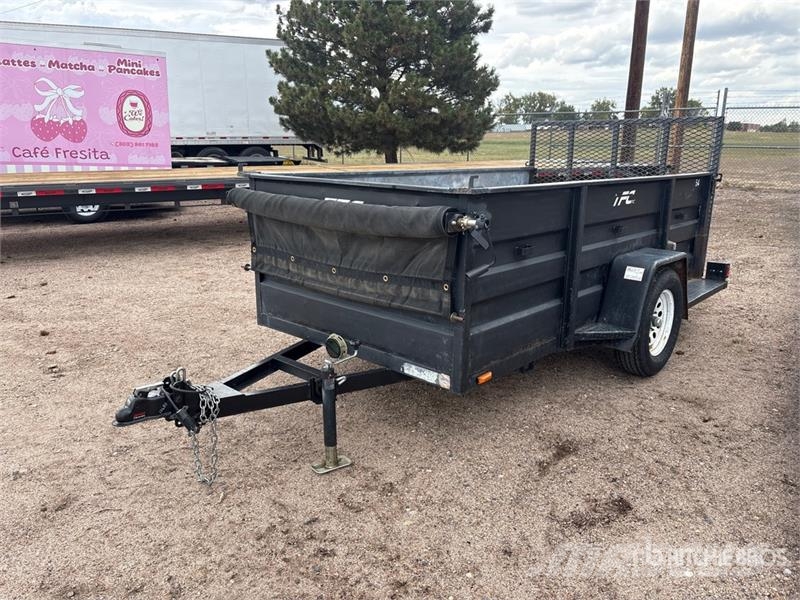 Croft 10 ft S/A Equipment Trailer Autotransportanhänger