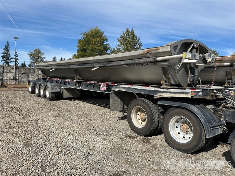 Cross Country 38 ft Quad/A Side Dump Trailer 傾卸式拖車