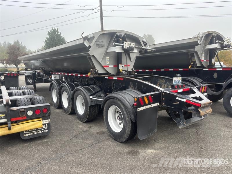 Cross Country 40 ft Quad/A Side Dump Trailer Самосвальные прицепы