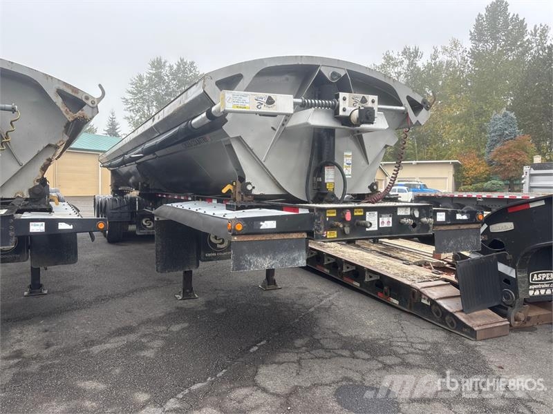 Cross Country 40 ft Quad/A Side Dump Trailer Самосвальные прицепы
