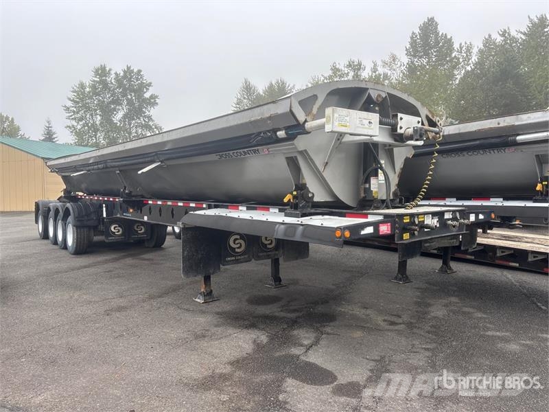  Cross Country 40 ft Quad/A Side Dump Trailer Самосвальные прицепы
