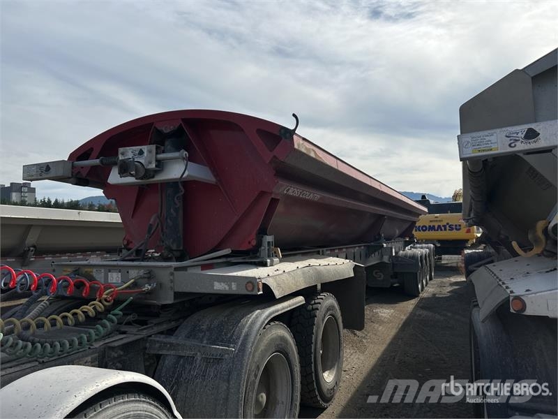  Cross County 38 ft Quad/A Side Dump Trailer 傾卸式拖車