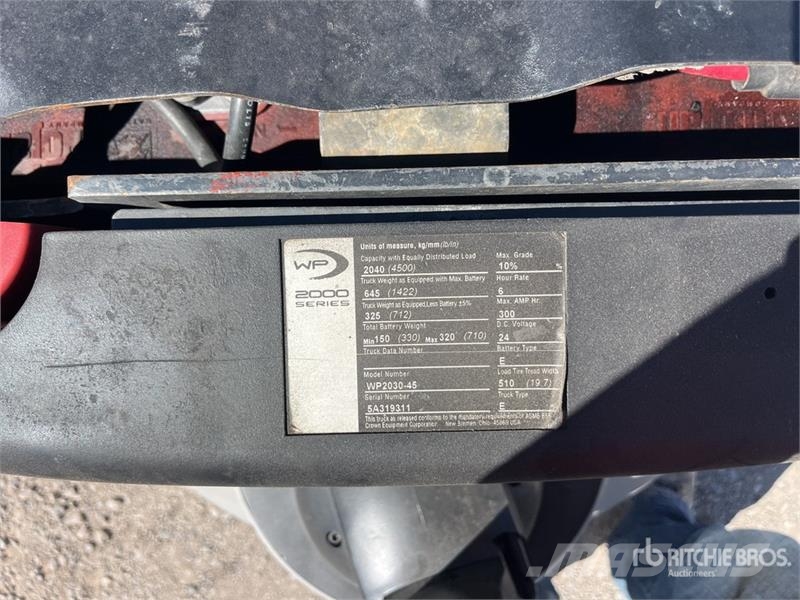 Crown WP2030-45 Hand pallet truck