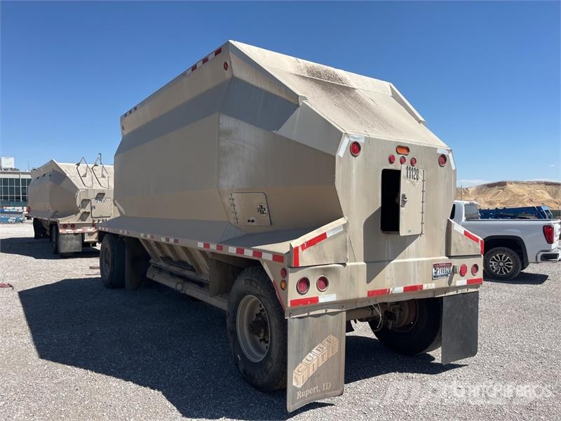 Cubelite 22 ft T/A Pup Belly Dump Trailer Bañera