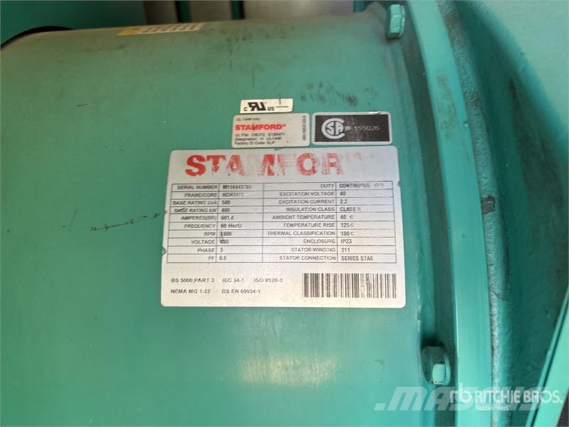 Cummins 300 kW Skid-Mounted Generator Set Naftové generátory