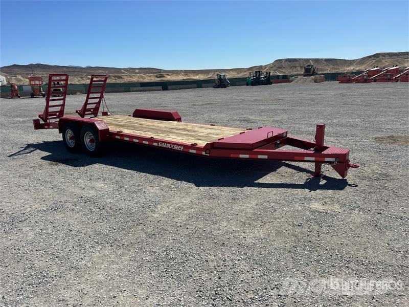 Custom Built 20 ft T/A Equipment Trailer 車輛運輸拖車