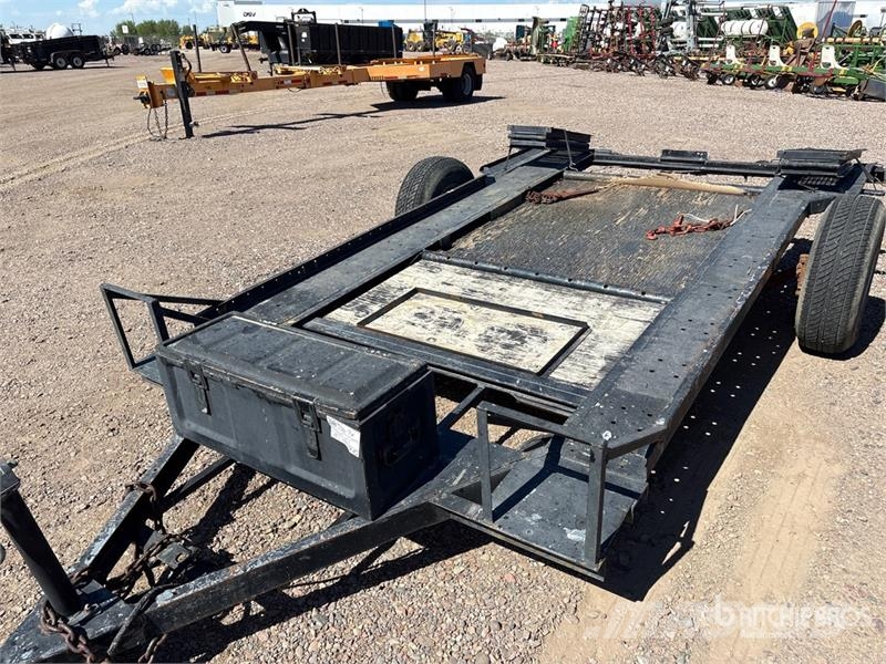  Custom Built 9 ft S/A Equipment Trailer Oprijwagen
