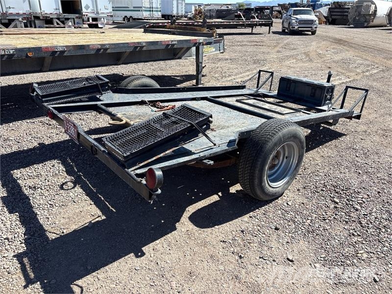  Custom Built 9 ft S/A Equipment Trailer Oprijwagen