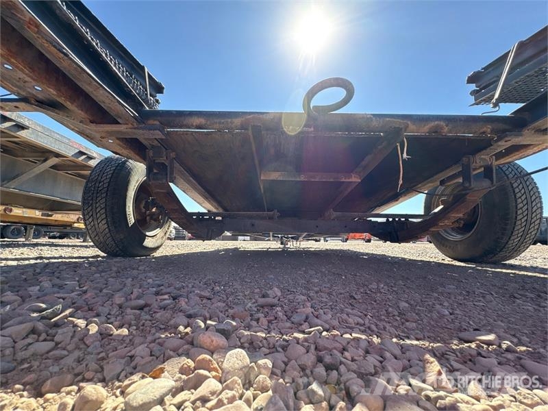  Custom Built 9 ft S/A Equipment Trailer Oprijwagen