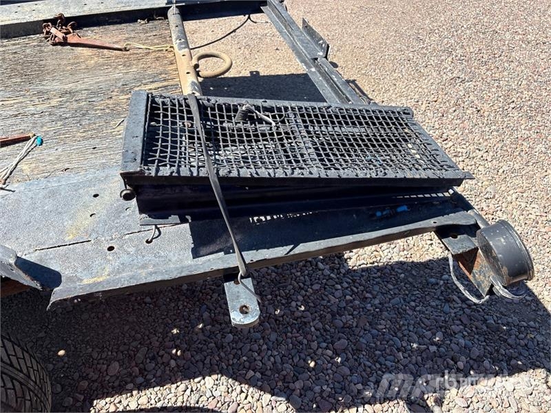  Custom Built 9 ft S/A Equipment Trailer Oprijwagen